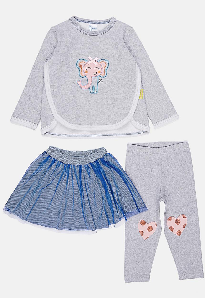 Hooligans - Ellie Dress & Leggings Set Multi-colour