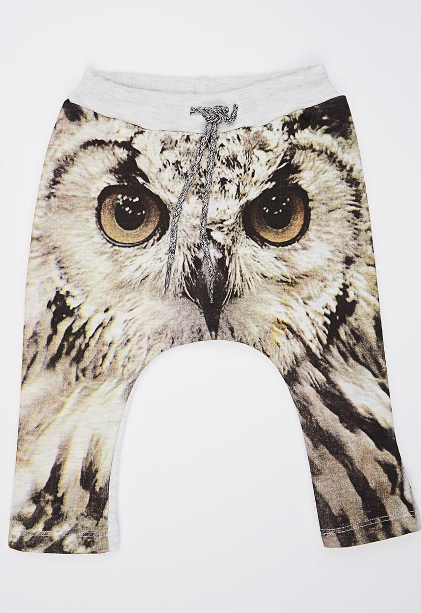 Sticky Fudge - Alaska Owl Pants Multi-colour
