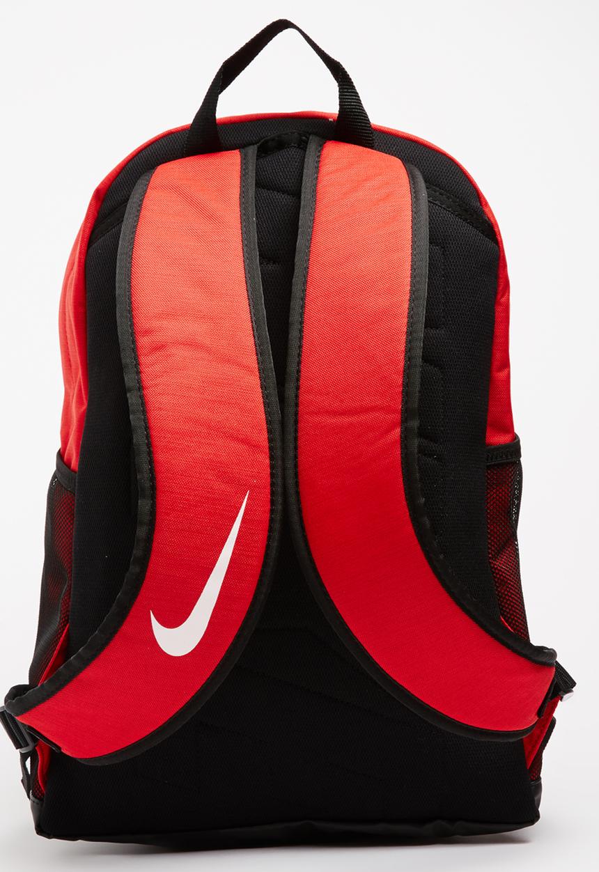 red nike brasilia backpack
