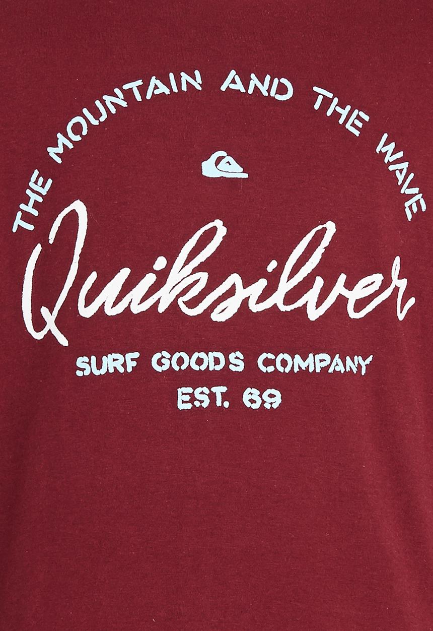 Quiksilver - Hero Bay Boys Tee Maroon