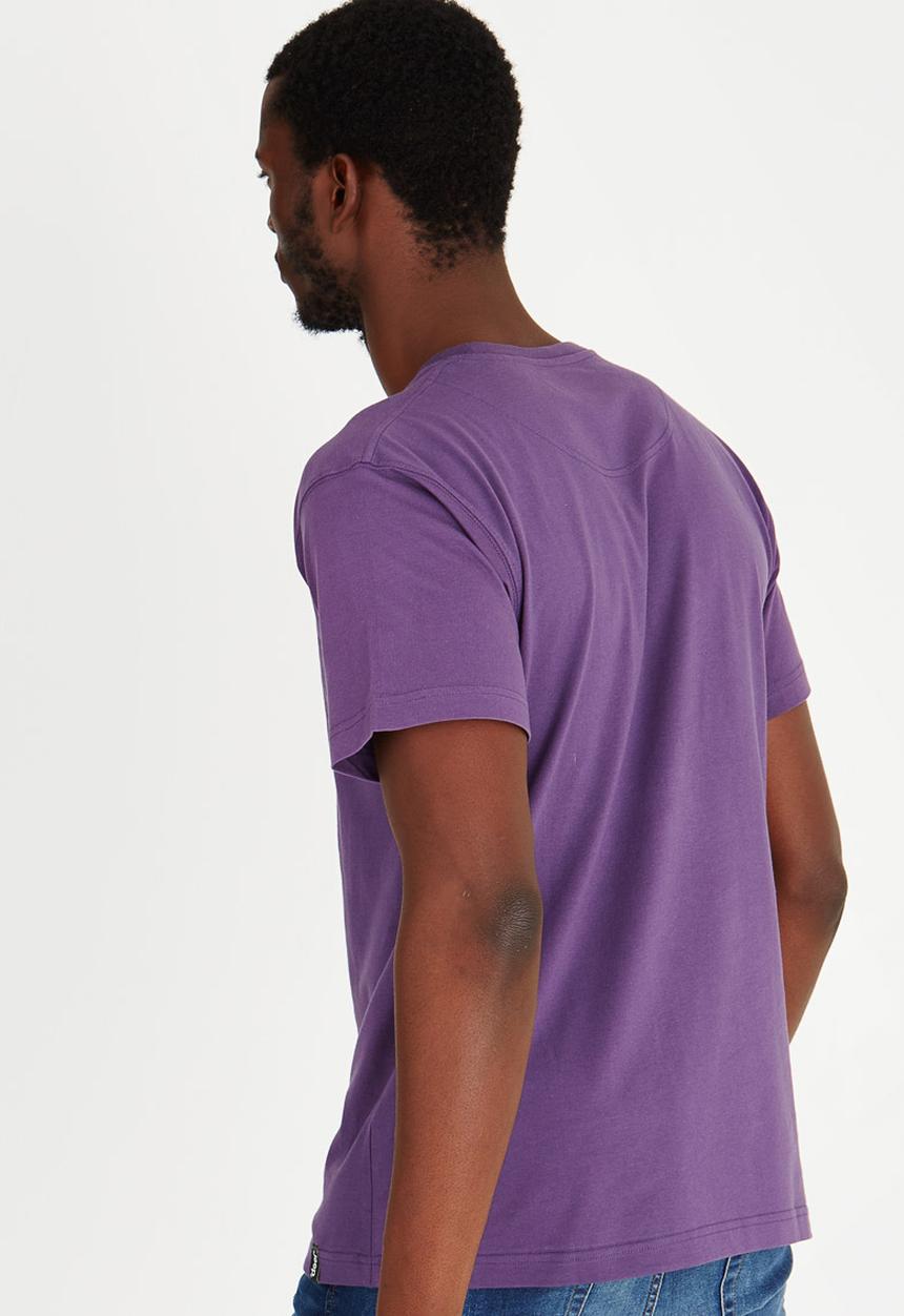 JEEP - Printed T Shirt Dark Purple