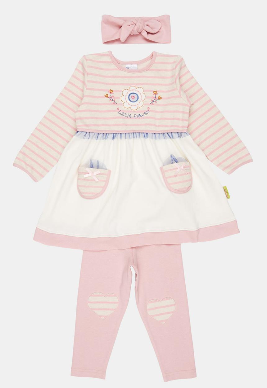Hooligans - Little Flower Trio Set Multi-colour