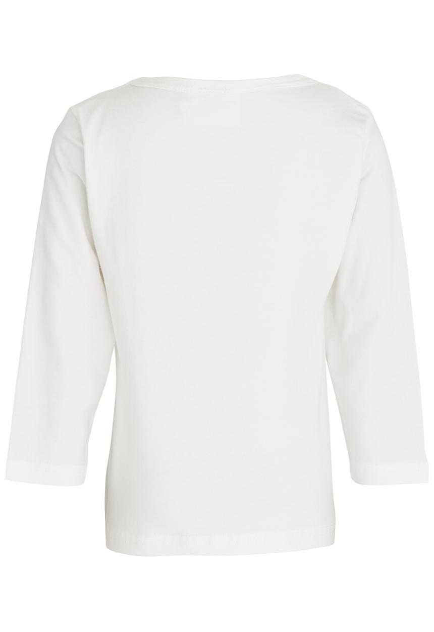 Pop Candy - Printed L/S Tee White