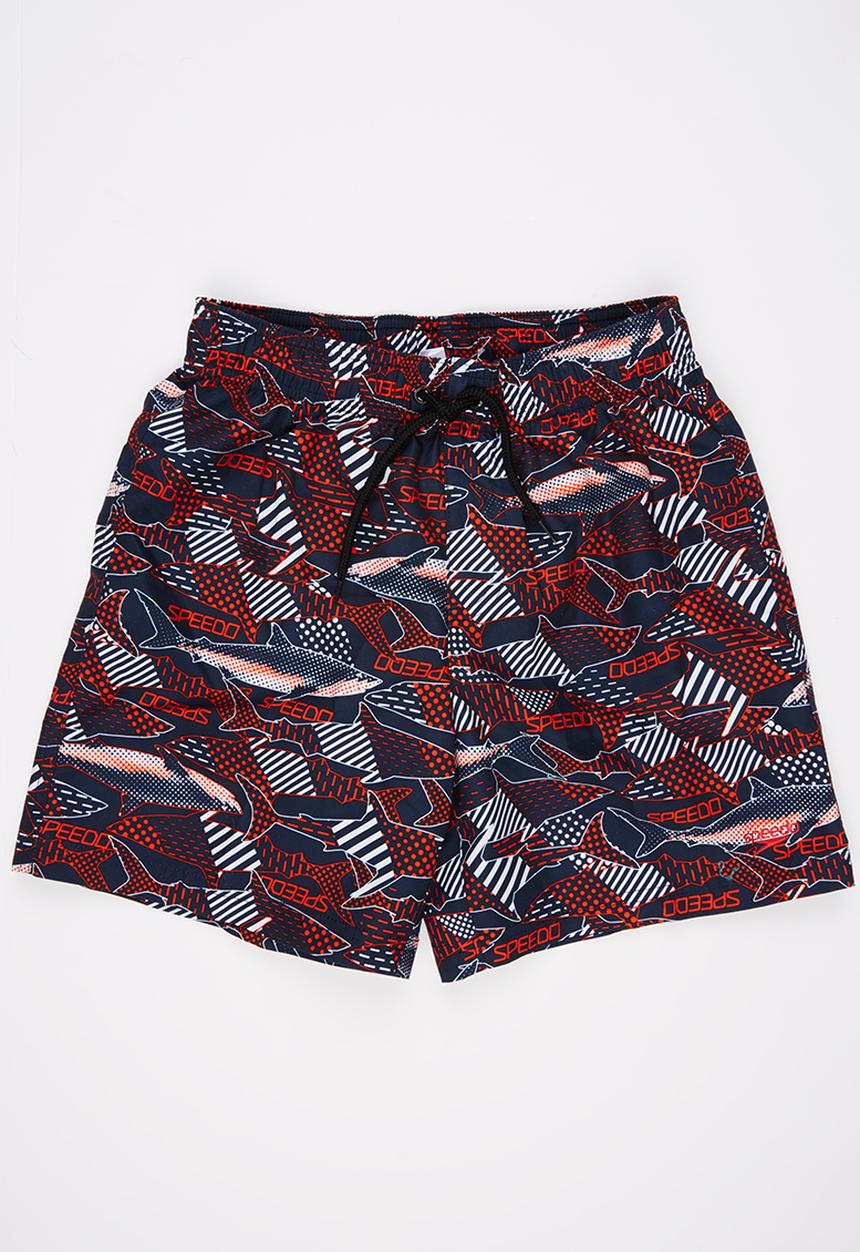 SPEEDO - Print Leisure 15 Watershorts Navy