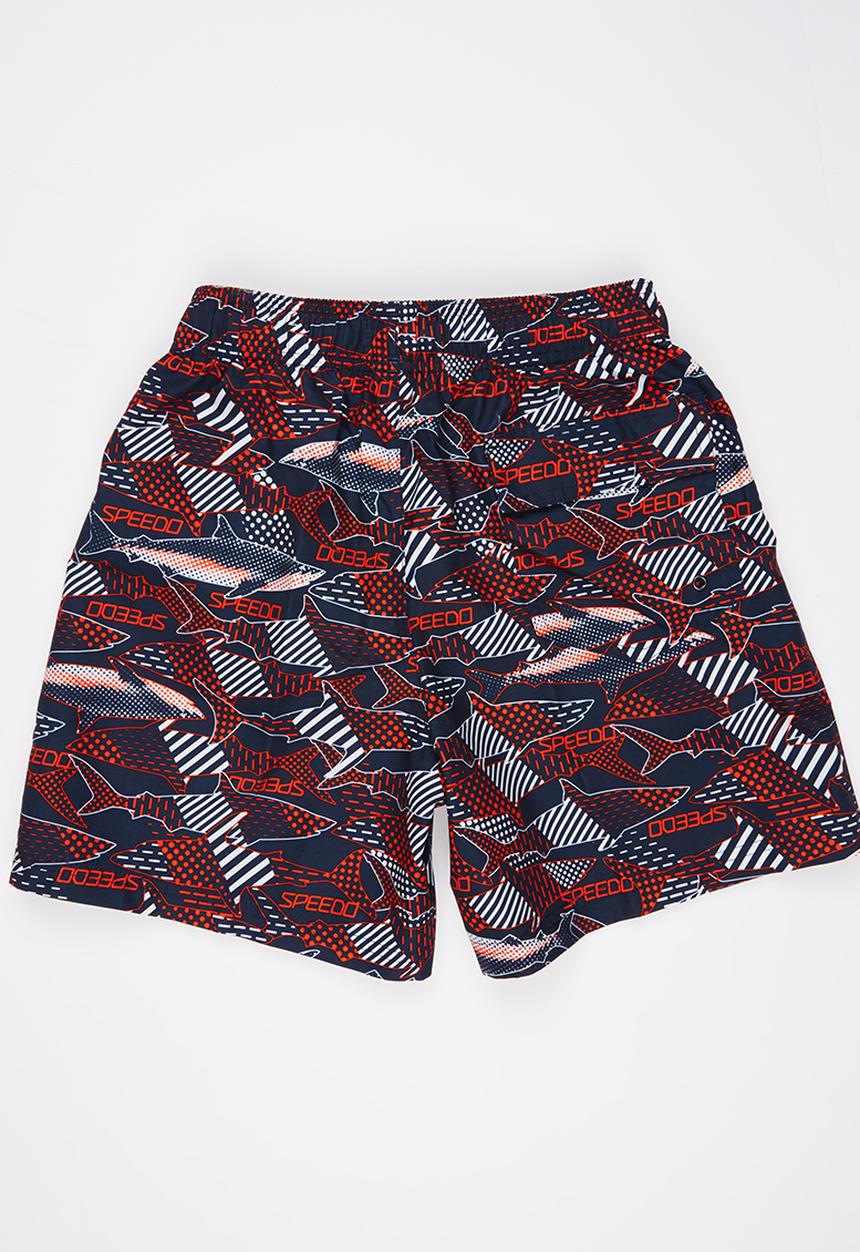 SPEEDO - Print Leisure 15 Watershorts Navy