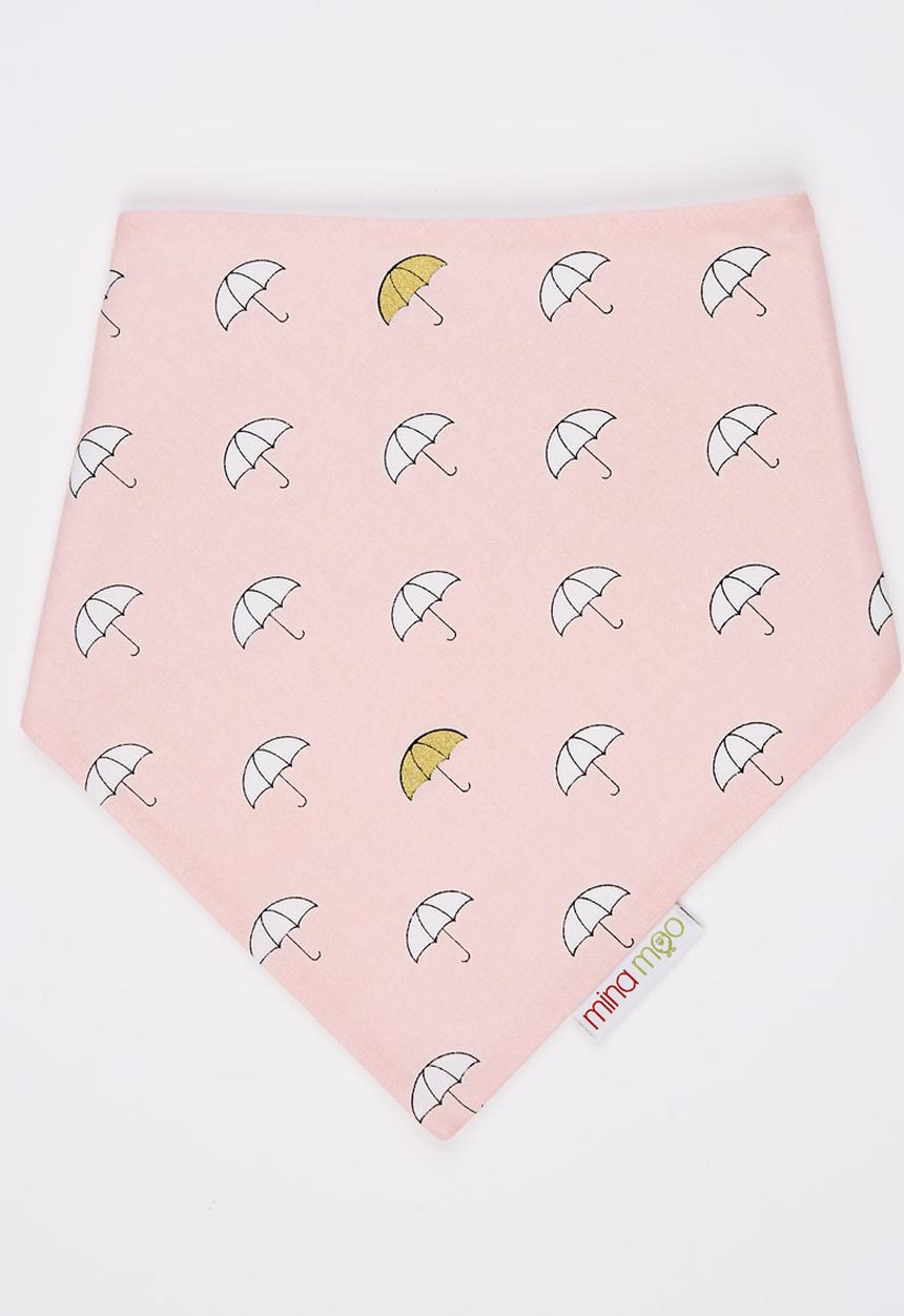 Mina Moo - Umbrella Bib Mid Pink