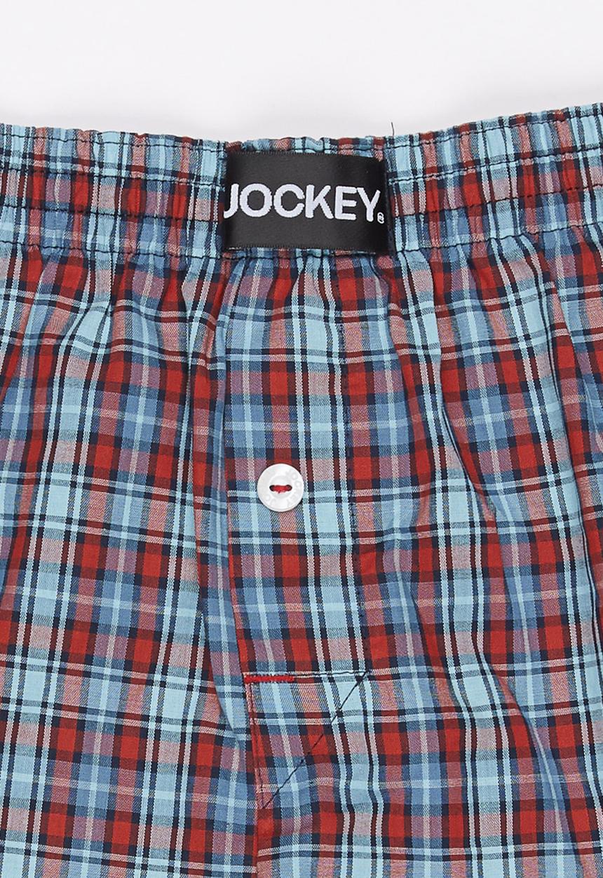 Jockey - 1 PK  Boys Woven Boxer Multi-colour