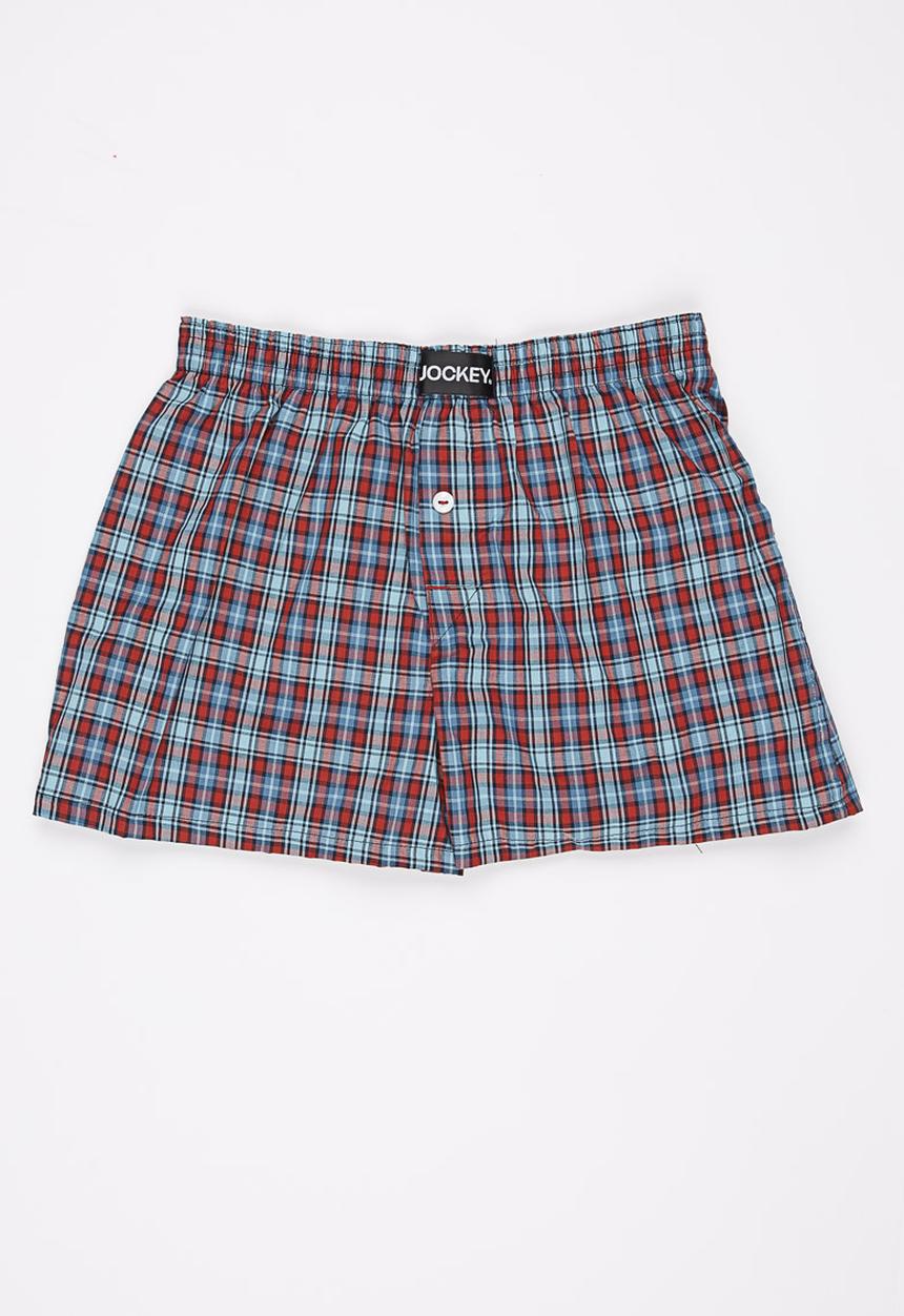 Jockey - 1 PK  Boys Woven Boxer Multi-colour