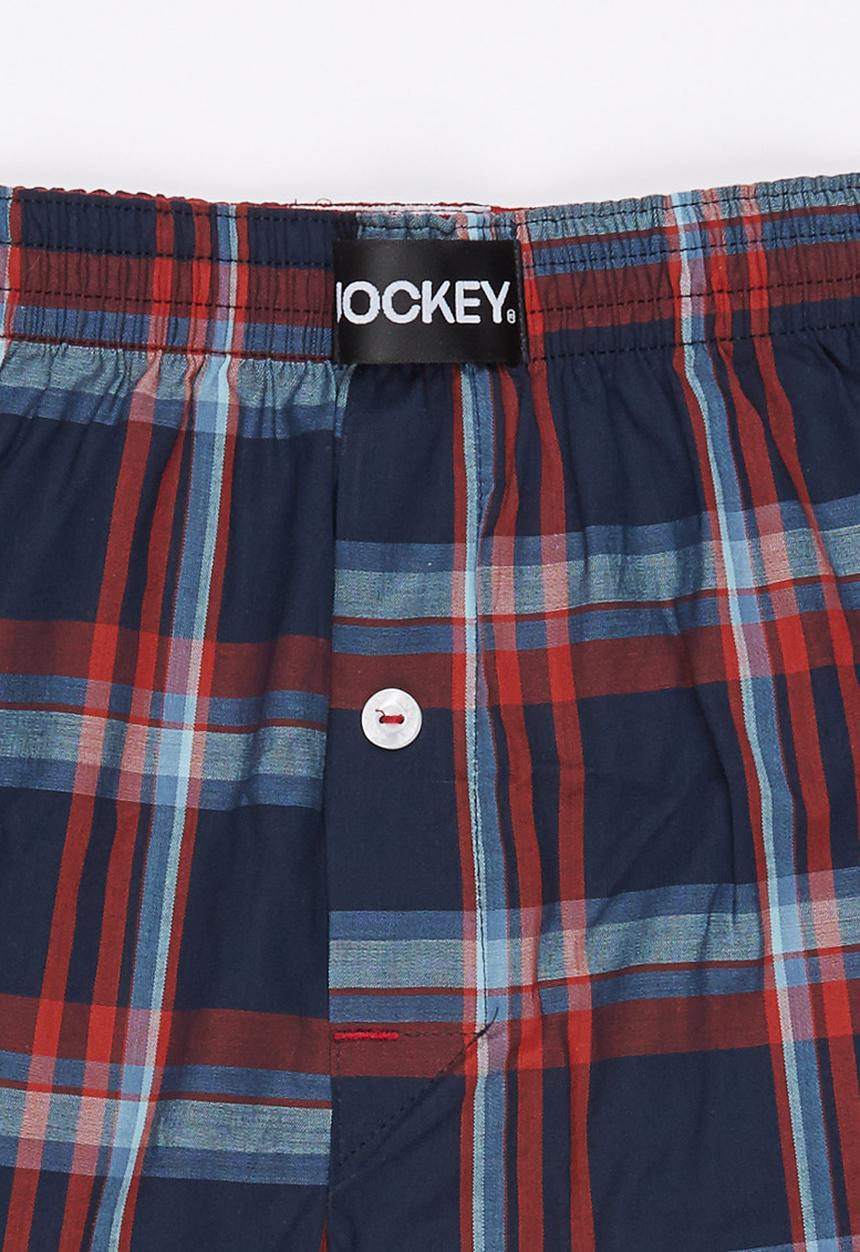 Jockey - 2 PK  Boys Woven Boxer Multi-colour