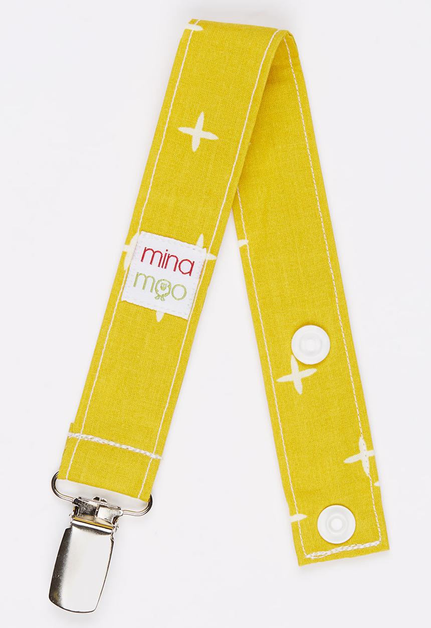 Mina Moo - Starcross Dummy Clip Yellow and White