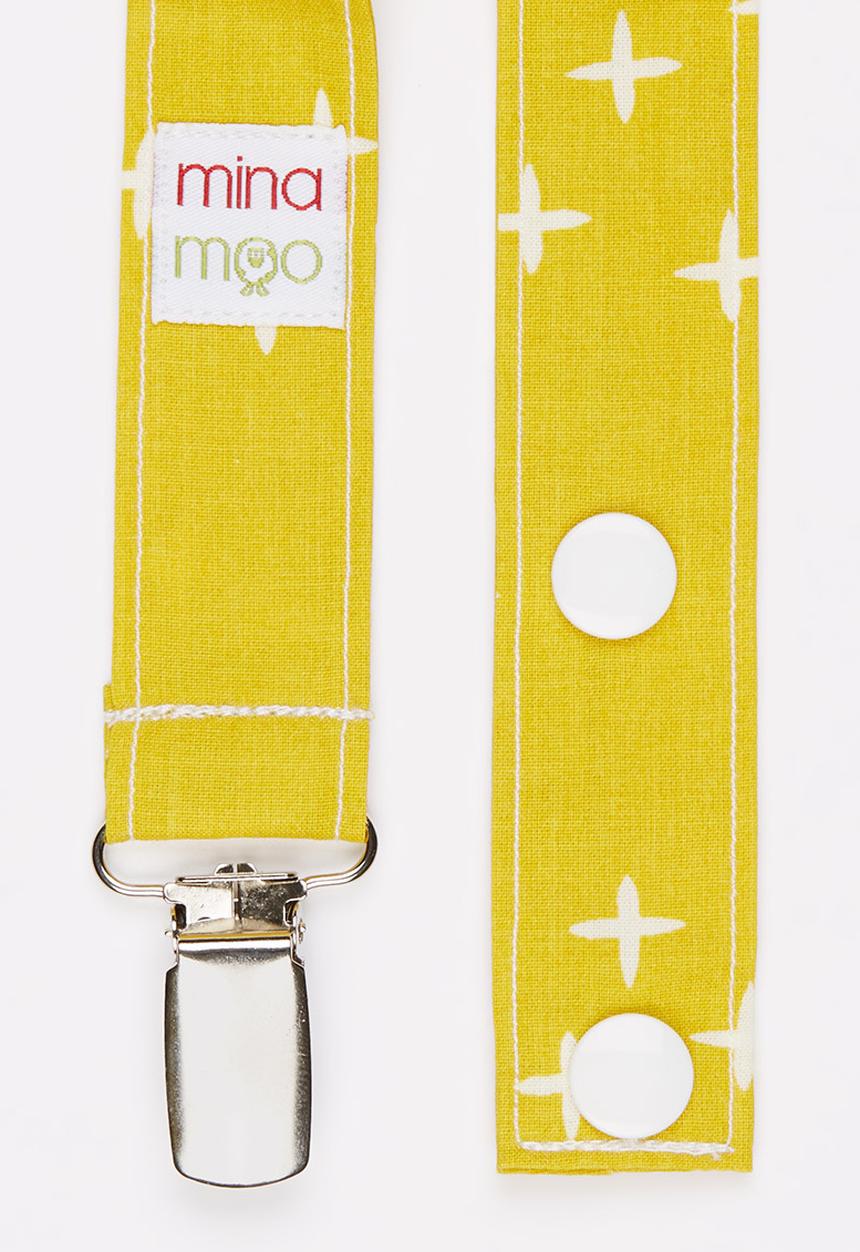 Mina Moo - Starcross Dummy Clip Yellow and White