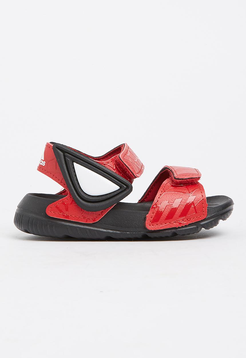 adidas Performance - Spider Man Alta Swim  Sandal Red