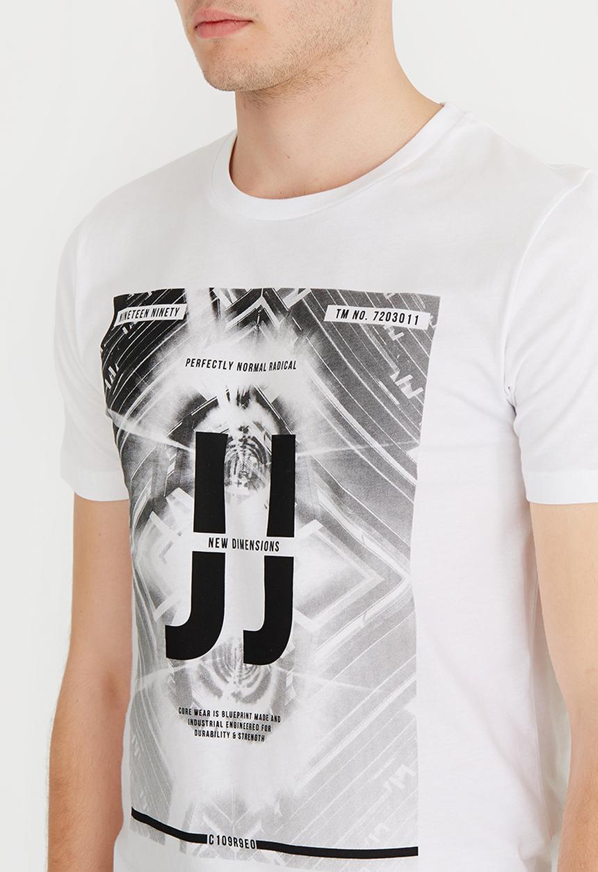 Jack & Jones - Parlamento Tee White