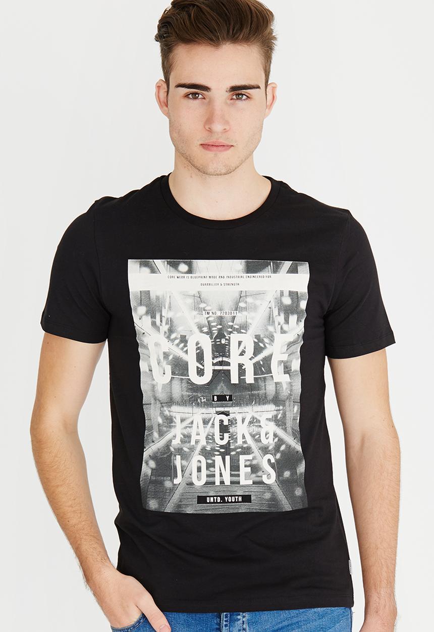 Jack & Jones - Parlamento Tee Black