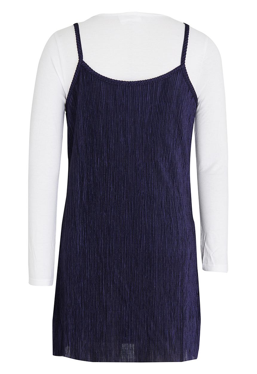 Rebel Republic - Layering Slip Dress Navy