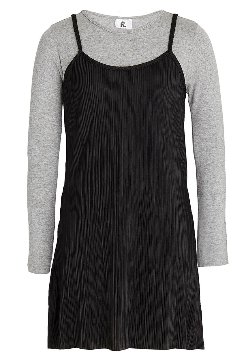 Rebel Republic - Layering Slip Dress Black