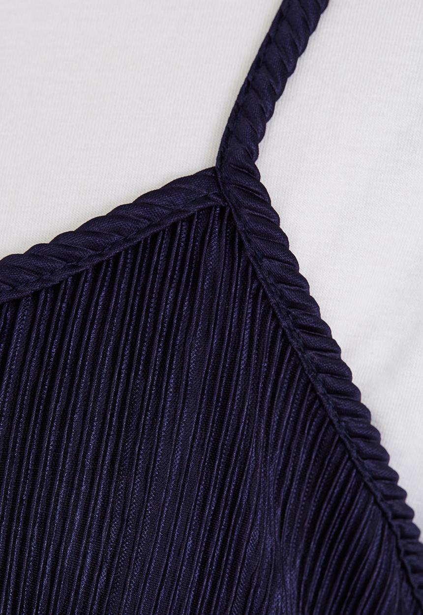 Rebel Republic - Layering Slip Dress Navy