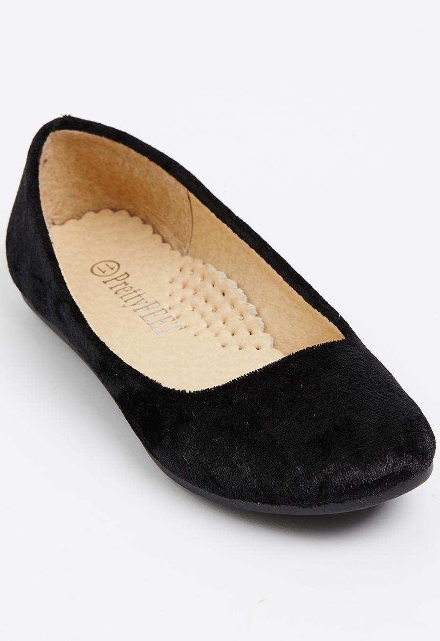 Jumbo - Girls Suede Pump Black