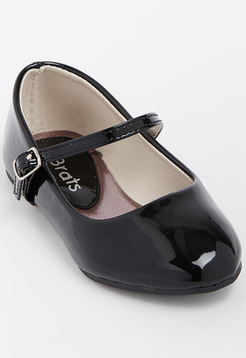 Jumbo - Girls Round Nose Pump Black
