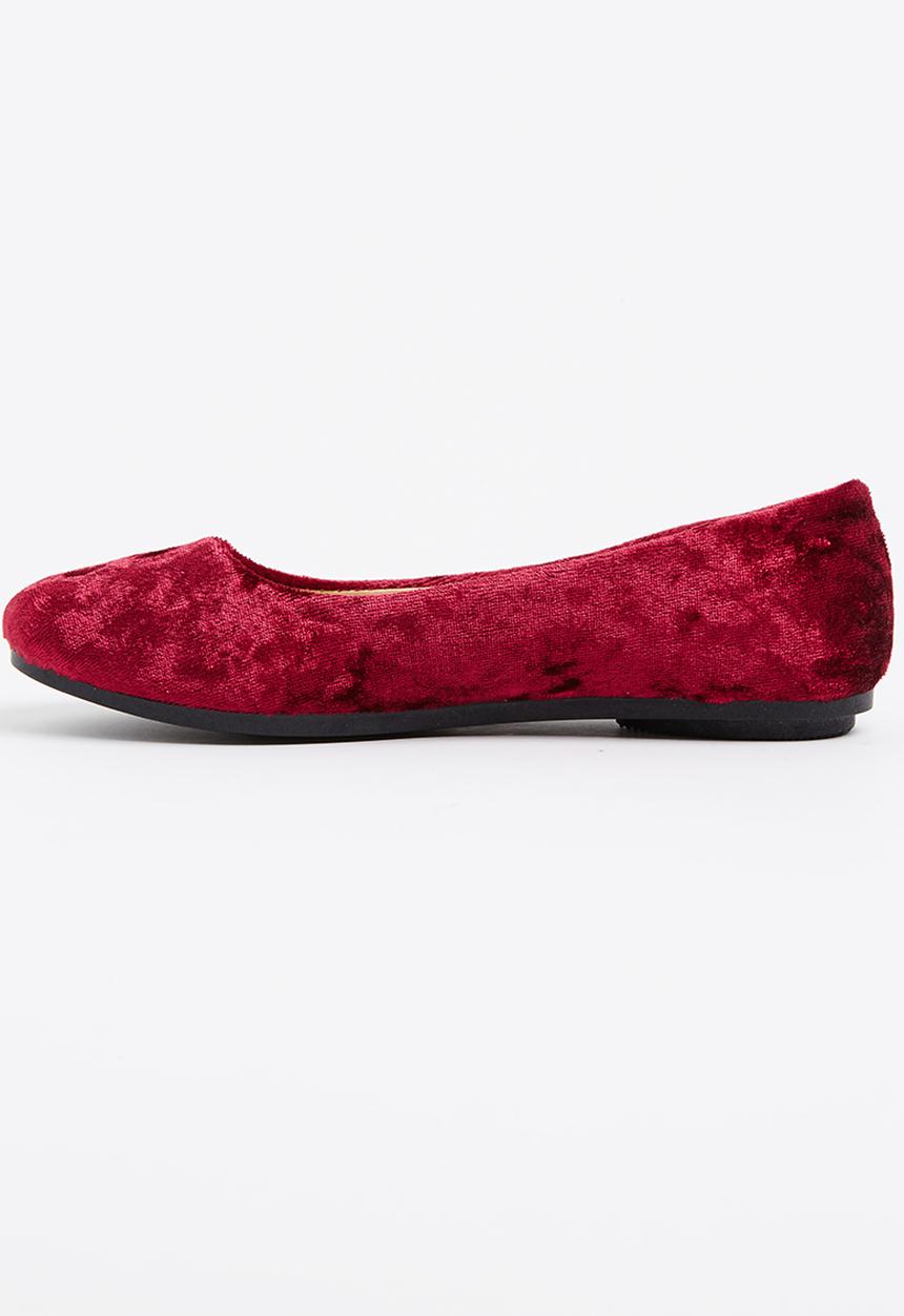 Jumbo - Girls Suede Pump Maroon