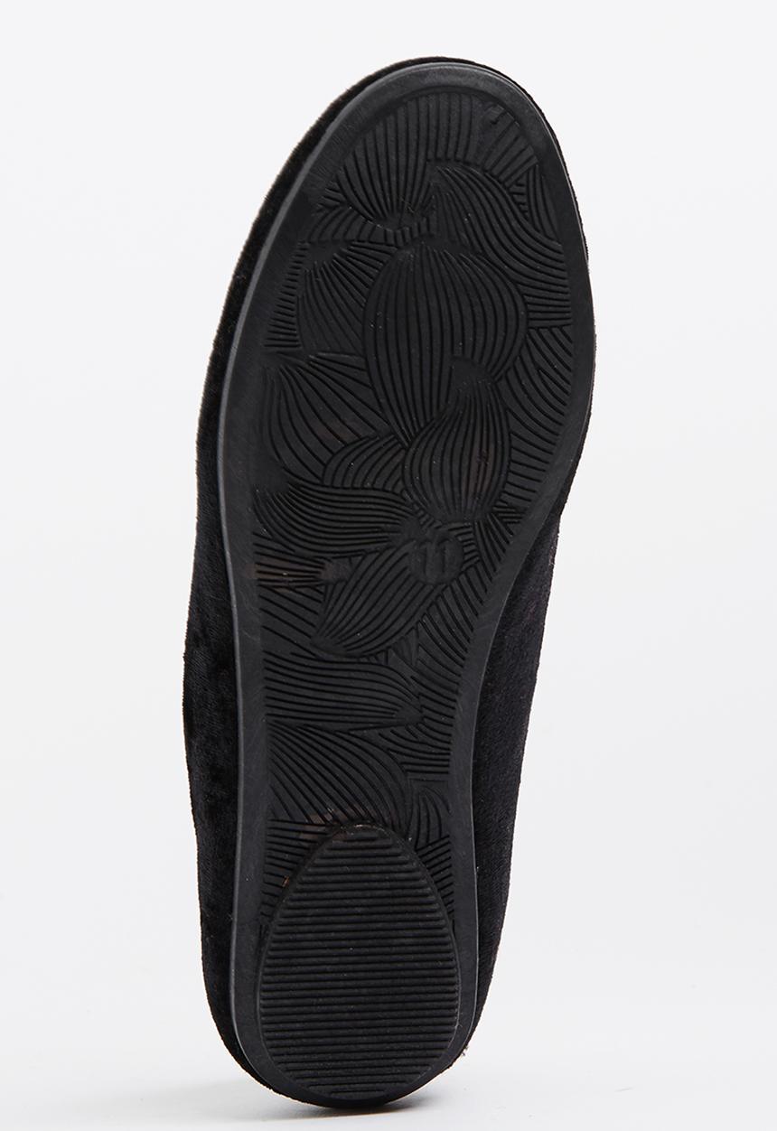 Jumbo - Girls Suede Pump Black