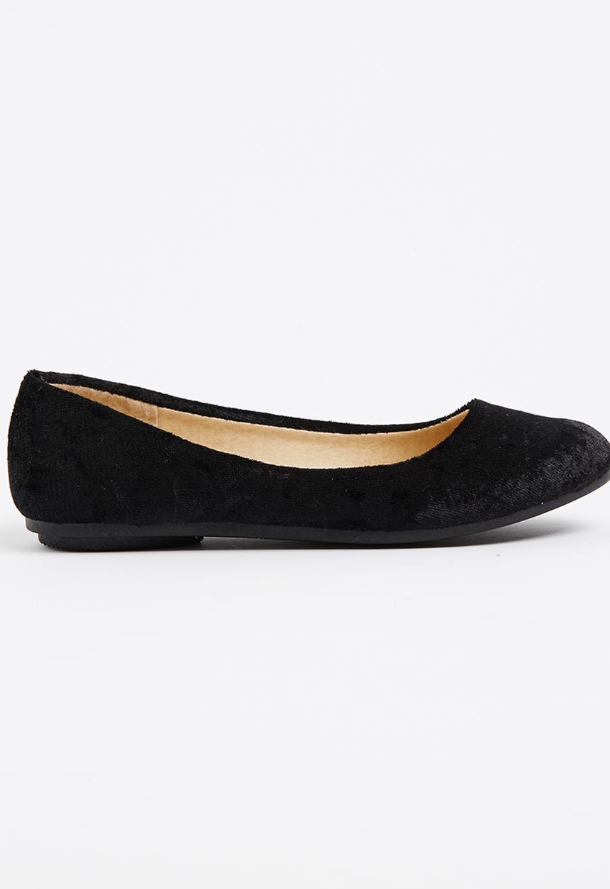 Jumbo - Girls Suede Pump Black