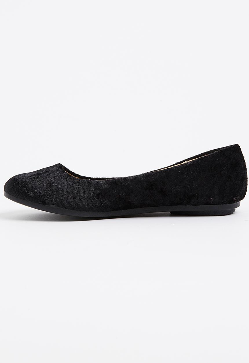 Jumbo - Girls Suede Pump Black
