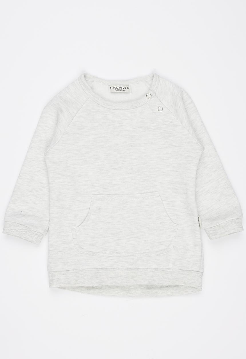 Sticky Fudge - Raven Sweater Mid Grey