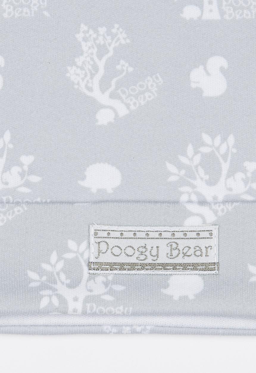 Poogy Bear - Woodlands Top Knot Beanie Grey