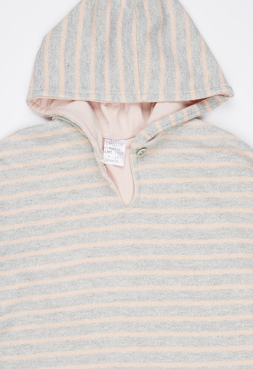 Just chillin - Girls Poncho Multi-colour