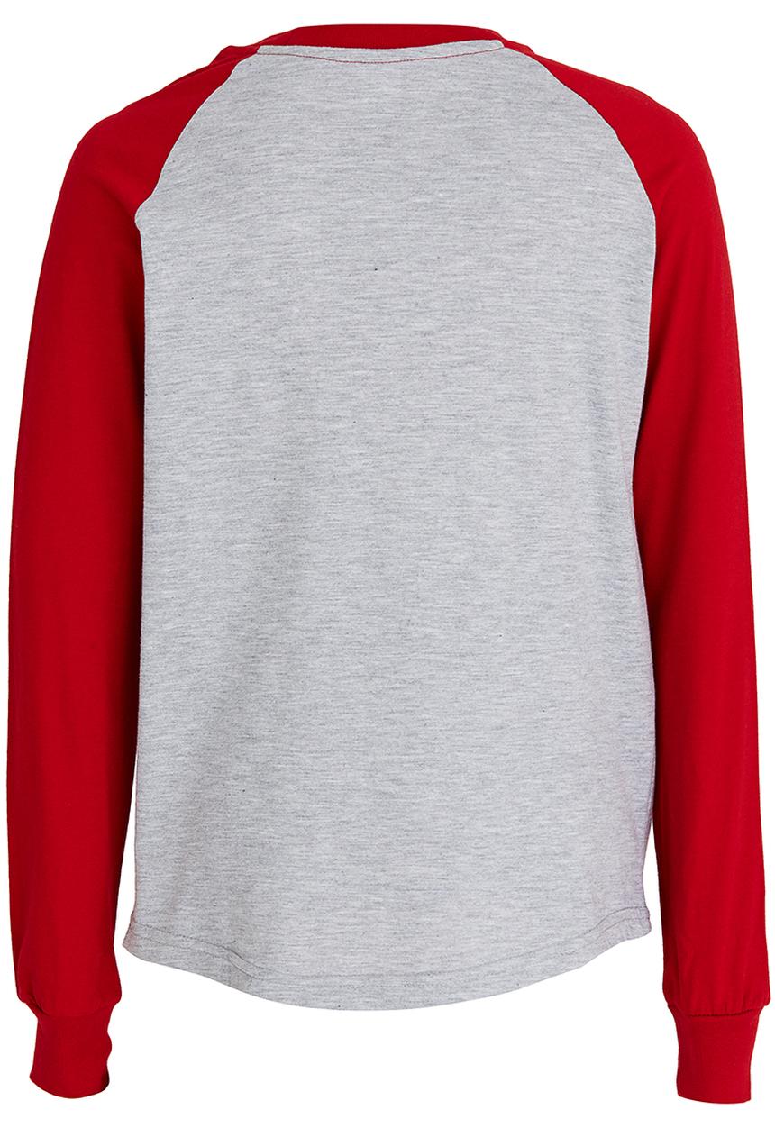 DC - Star Standard  Long Sleeve Boys   Tee Grey