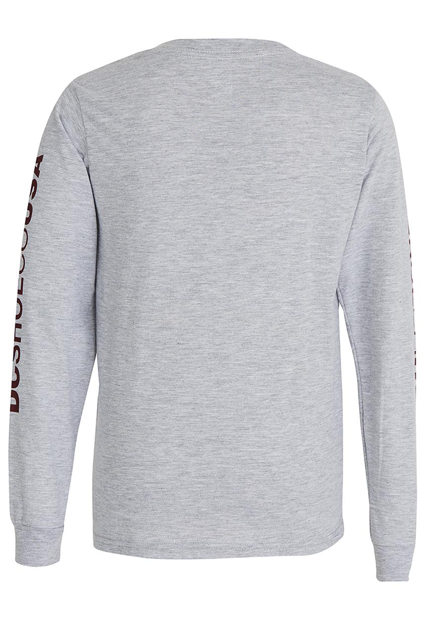 DC - Block Star Boys Long Sleeve Tee  Grey
