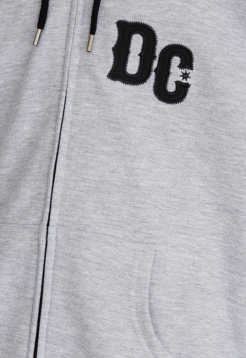 DC - Fierce Zip Hood Boys Grey