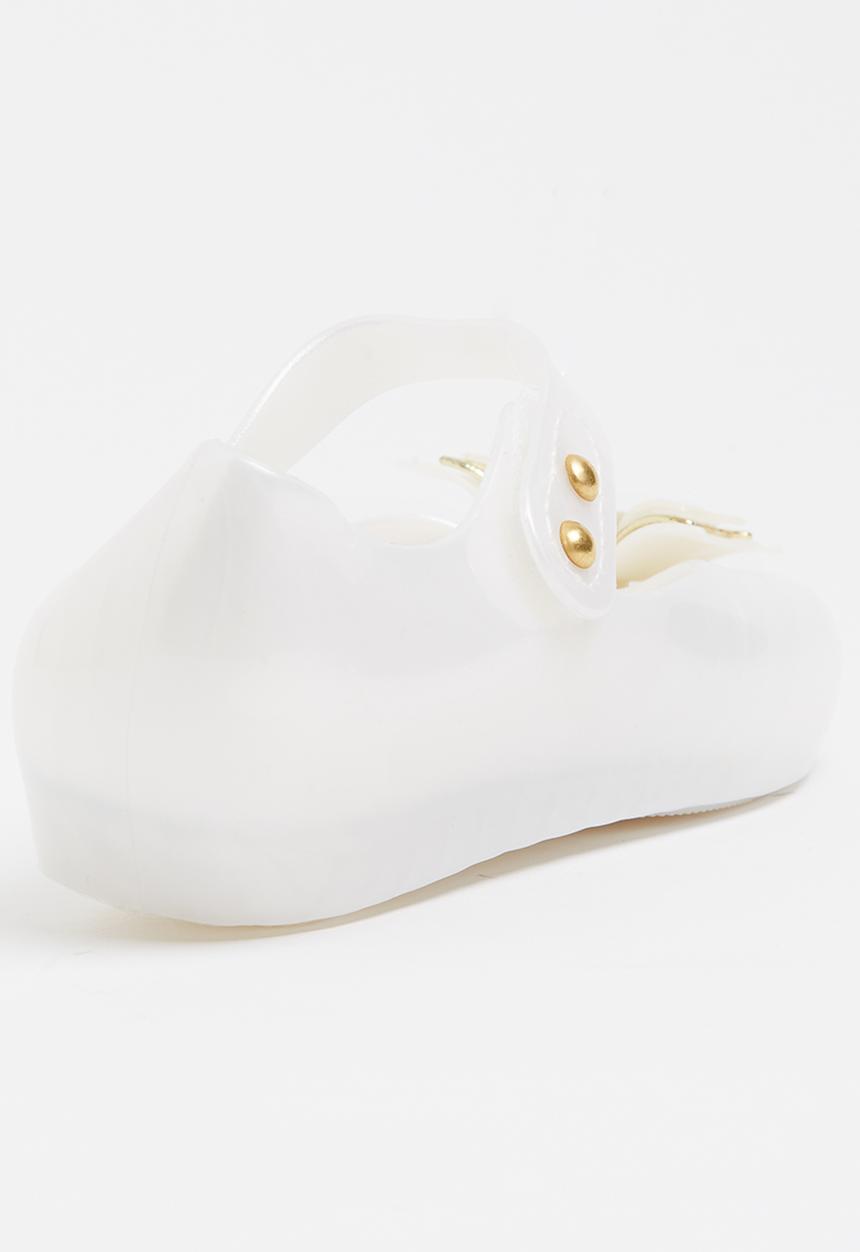 Pop Candy - Butterfly Detail Pumps White