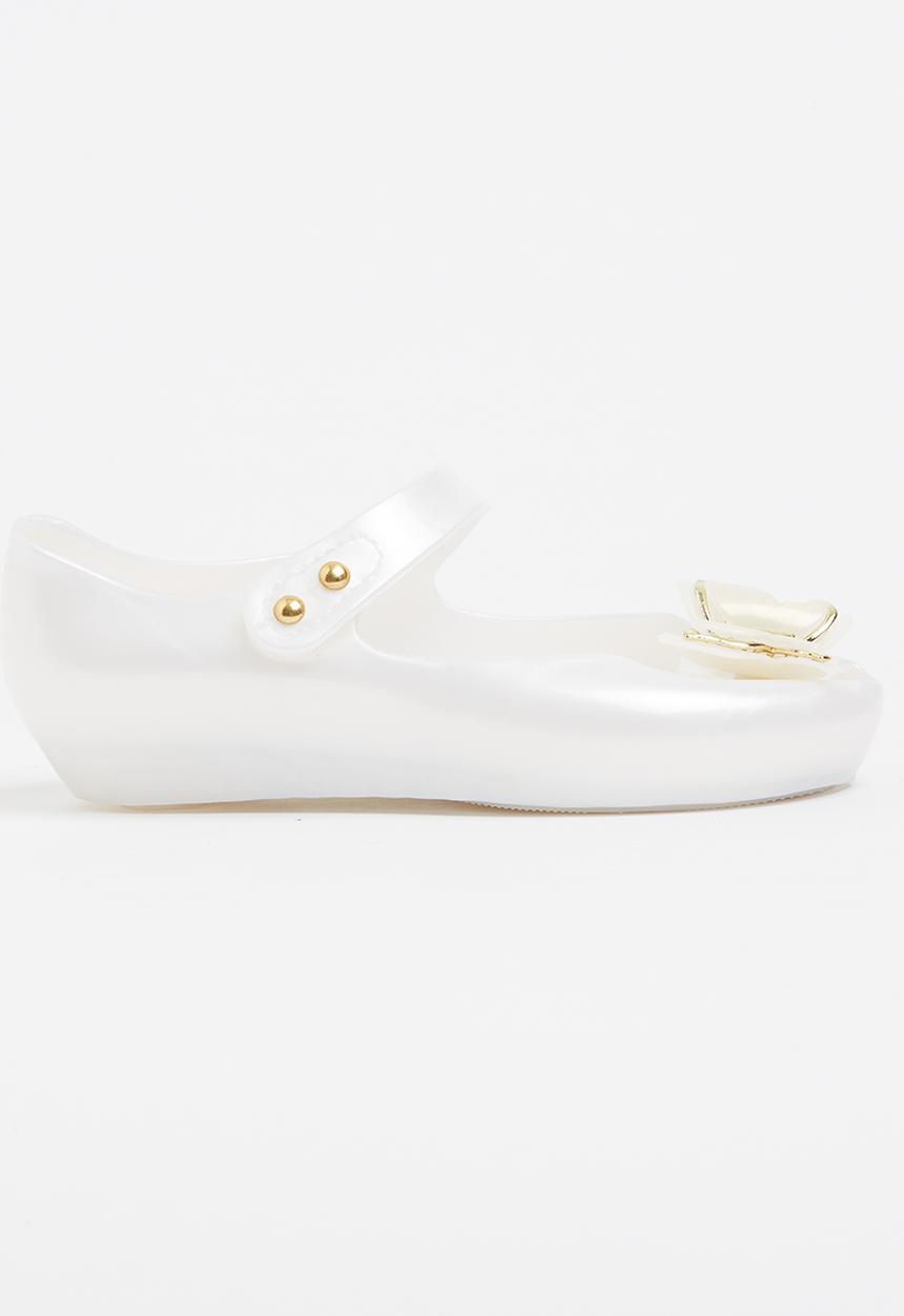 Pop Candy - Butterfly Detail Pumps White