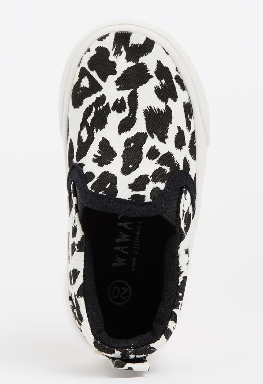 Pop Candy - Animal Print Loafer Cream