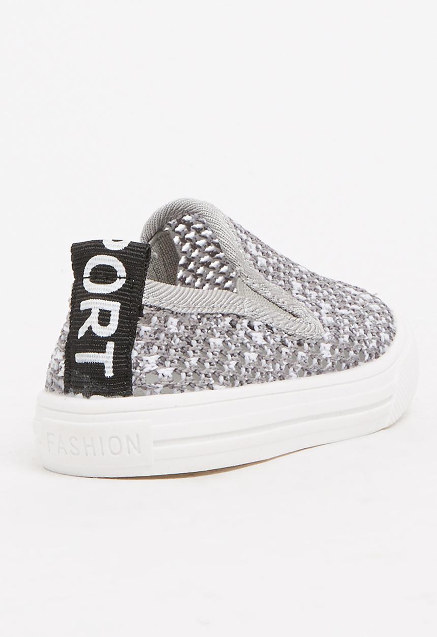 Pop Candy - Mesh Loafers Grey
