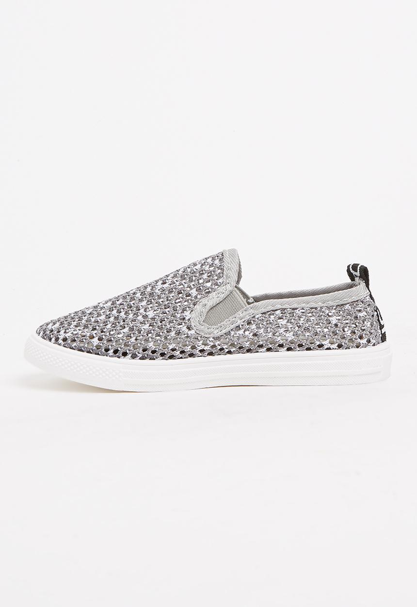 Pop Candy - Mesh Loafers Grey