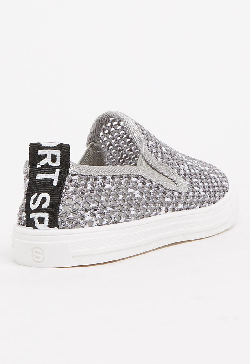Pop Candy - Mesh Loafers Grey
