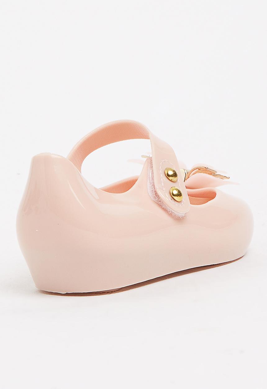 Pop Candy - Butterfly Detail Pumps Pale Pink