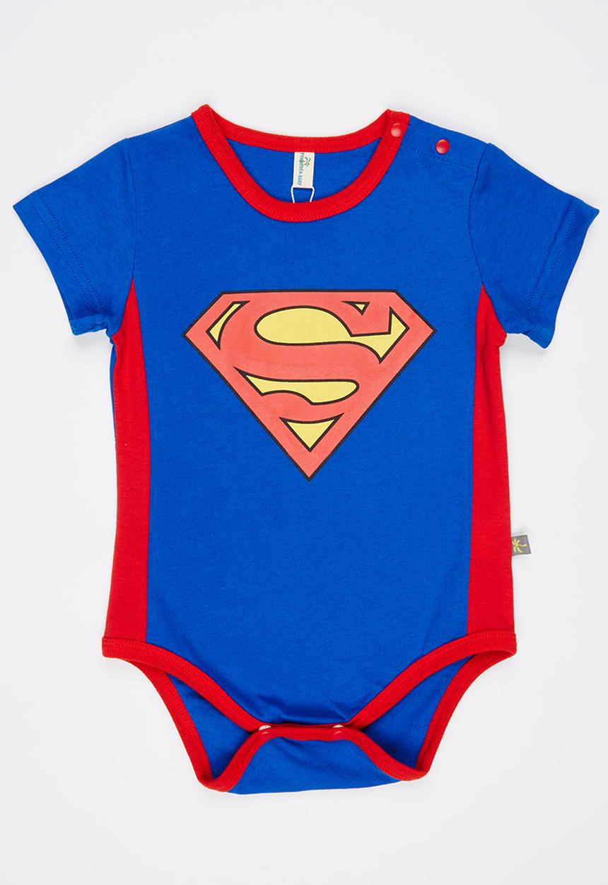 Peninsula Baby - Superman Bodysuit Blue