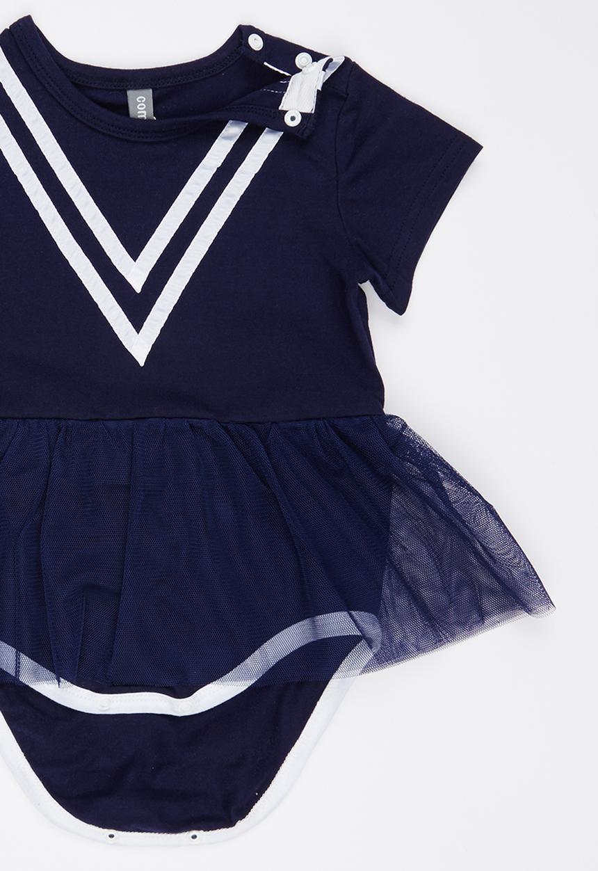 Peninsula Baby - Nautical Romper Navy
