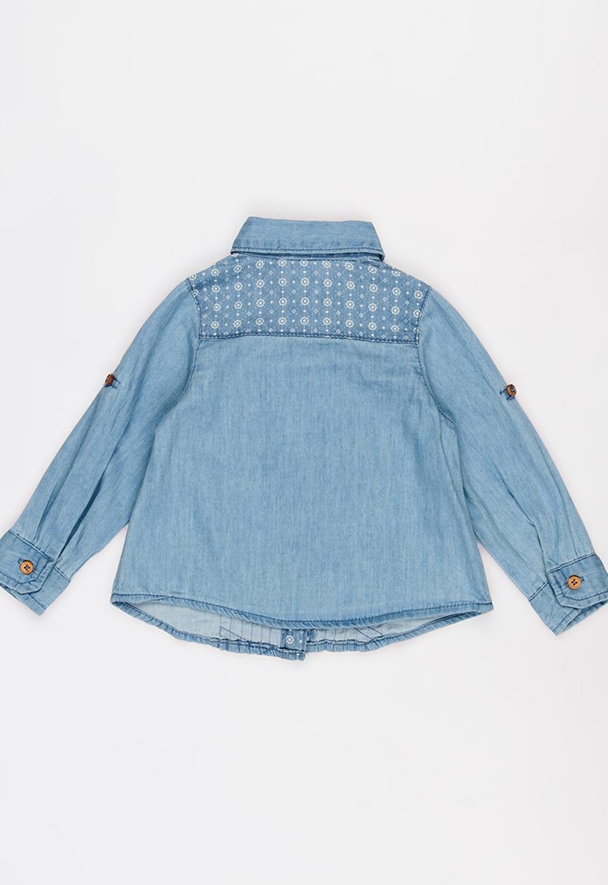Pop Candy - Denim Blouse Blue