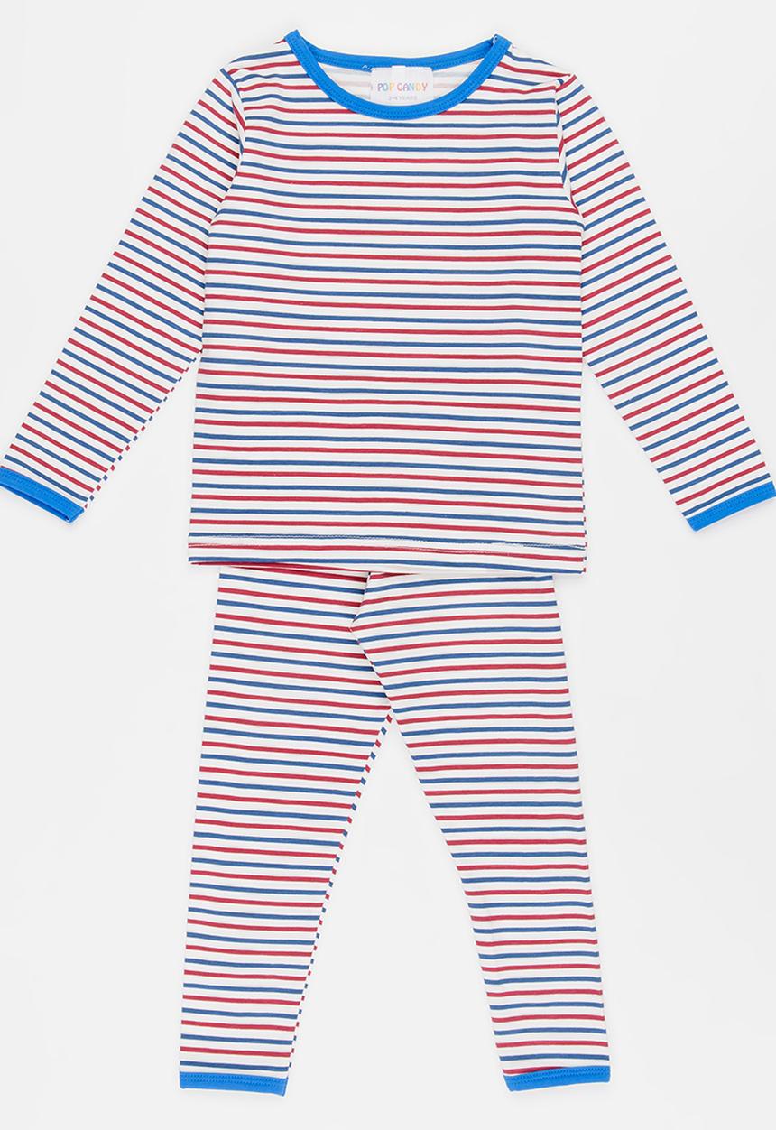 Pop Candy - Printed PJ Set Multi-colour