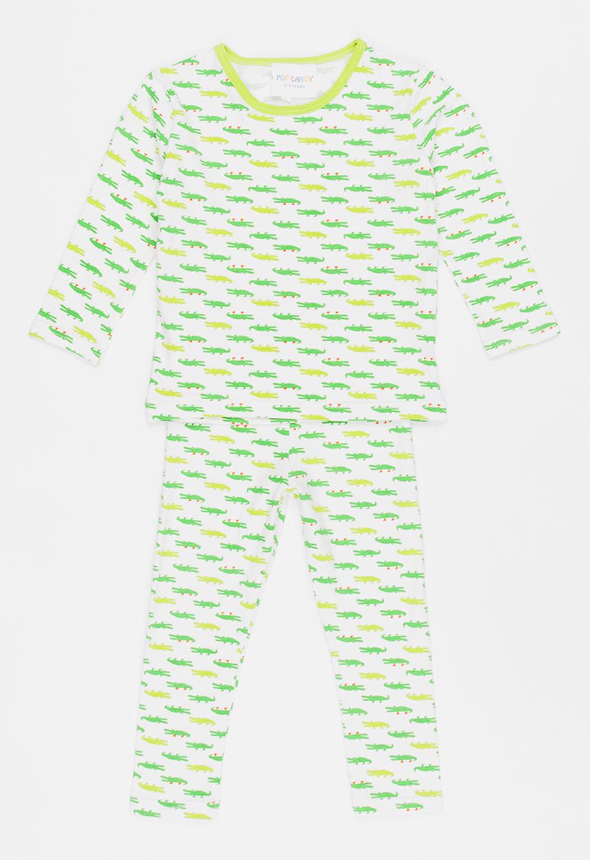 Pop Candy - Printed PJ Set Light Green