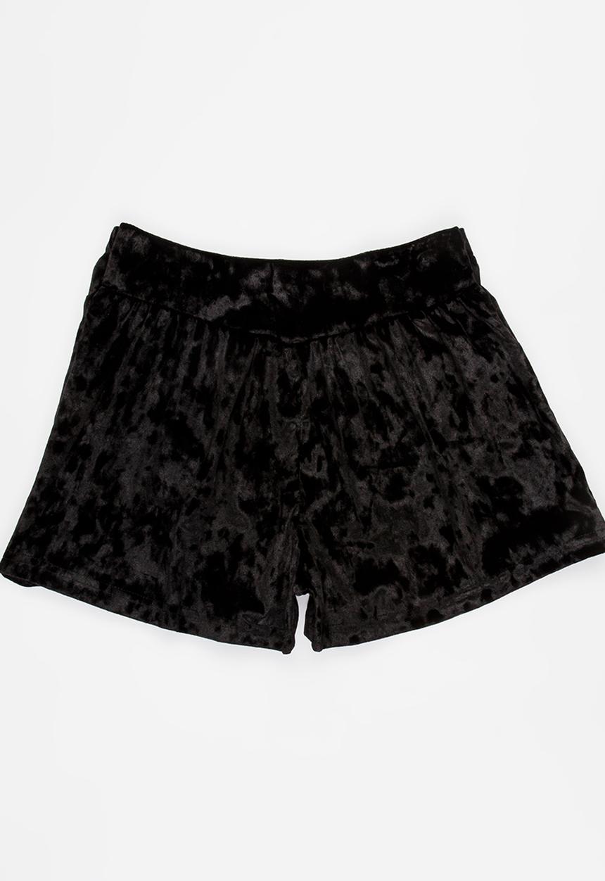 Rebel Republic - Velour Short Black