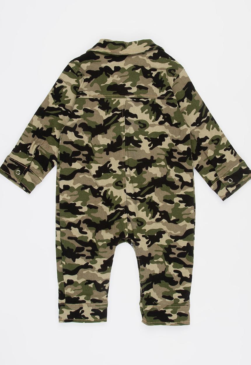 Pop Candy - Army Printed Grower Khaki Green