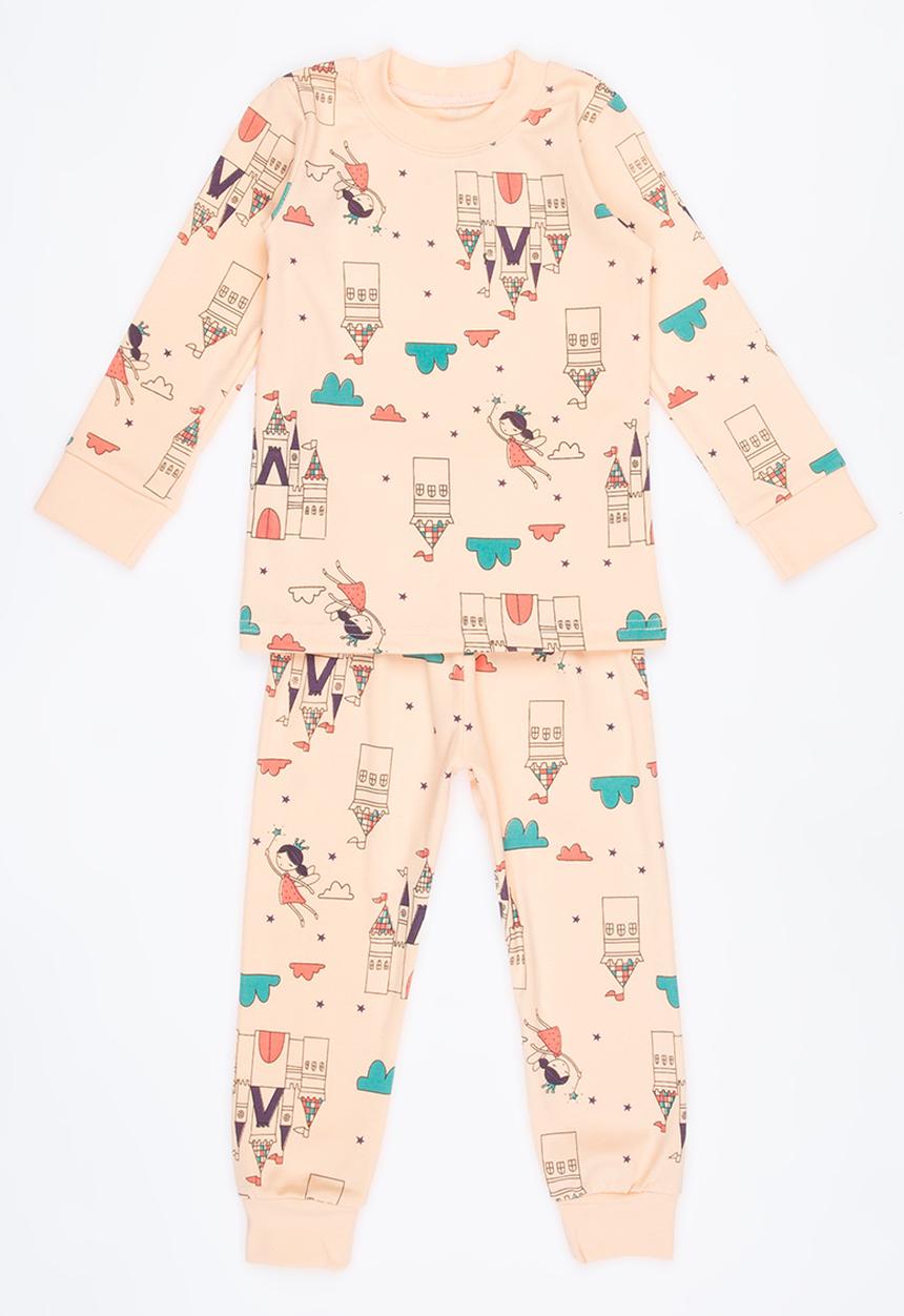 Pop Candy - Printed PJ Set Pale Pink