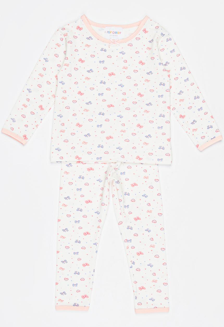 Pop Candy - Printed PJ Set Multi-colour