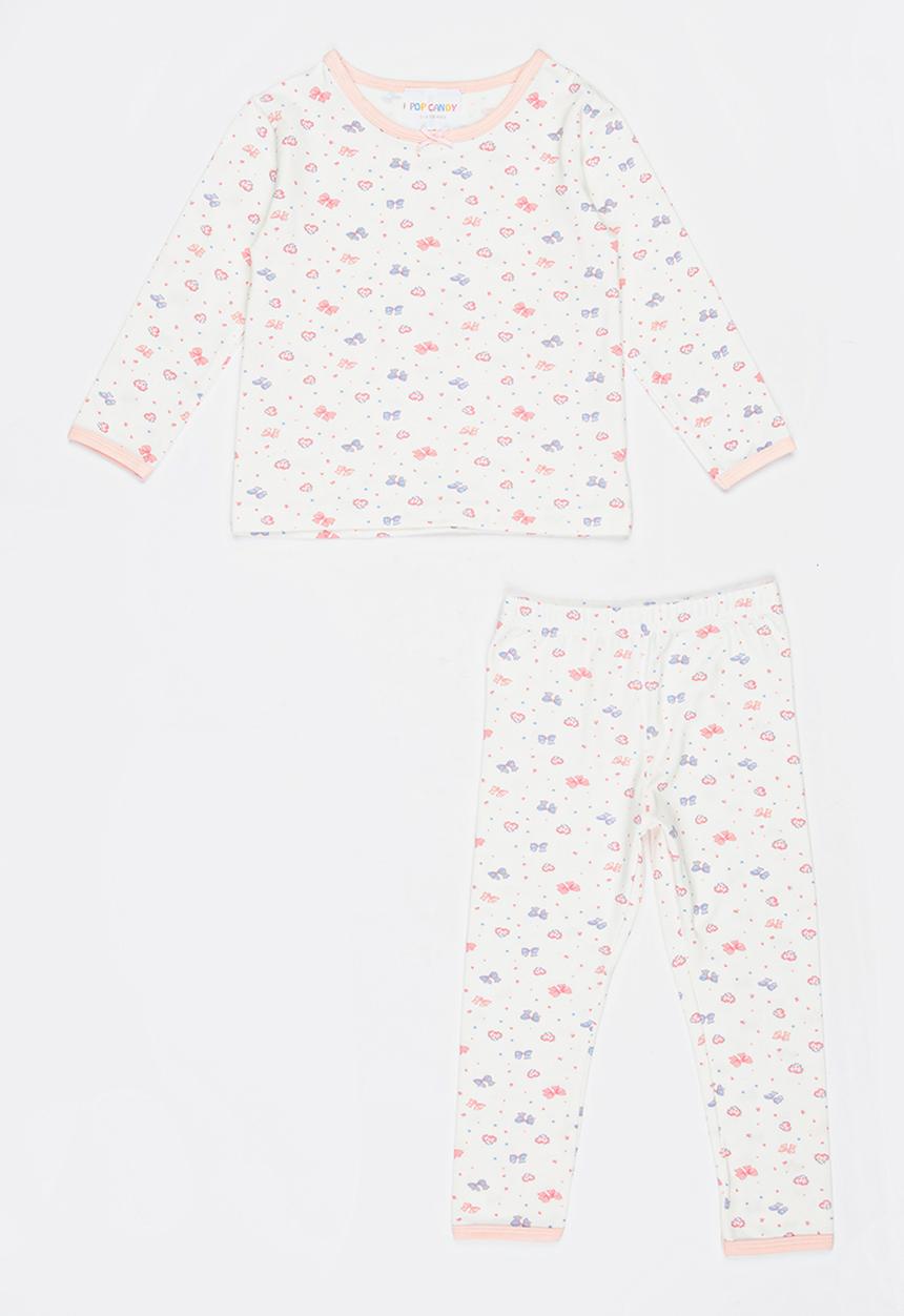 Pop Candy - Printed PJ Set Multi-colour
